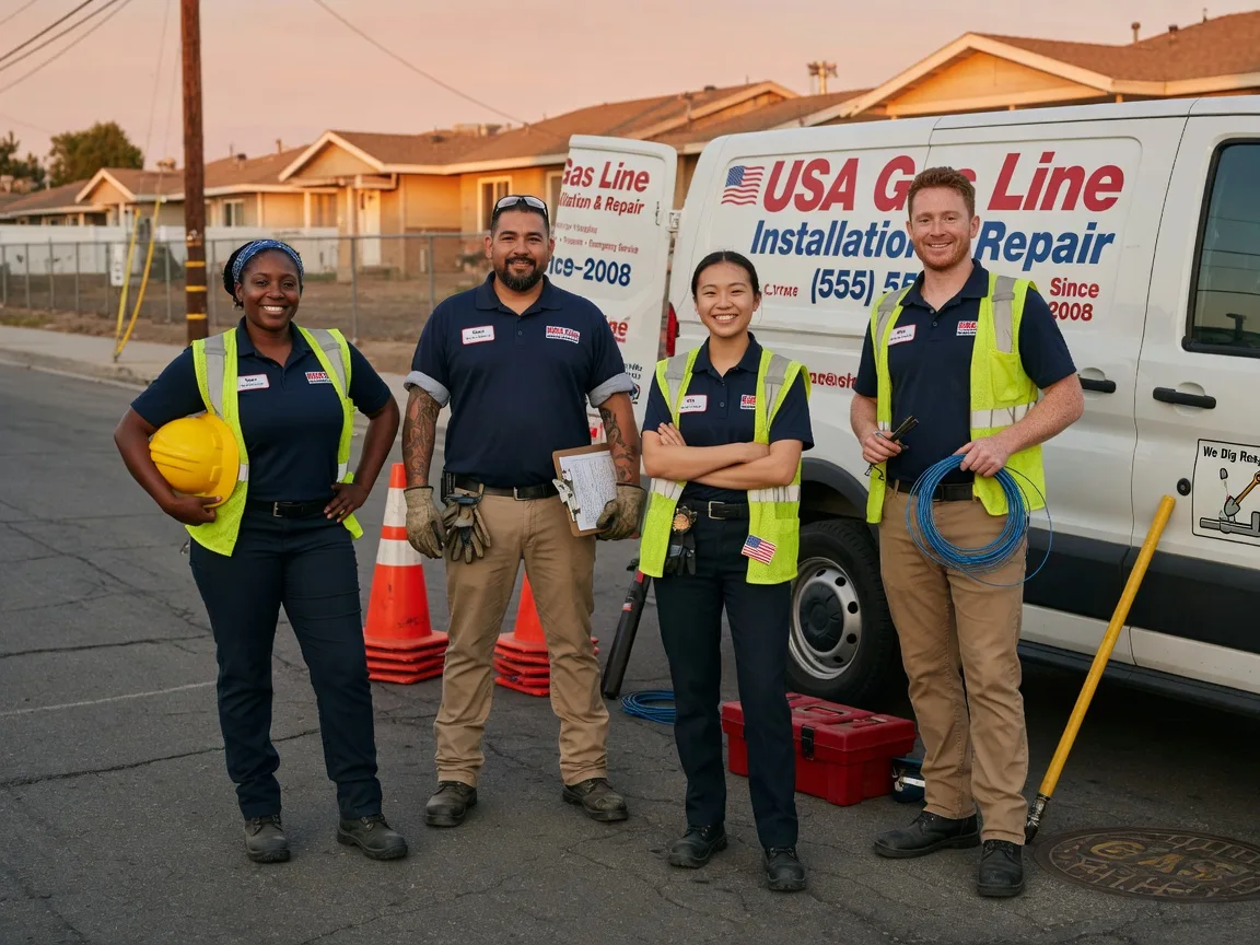 Gas Line Installation company in Marshall, CA